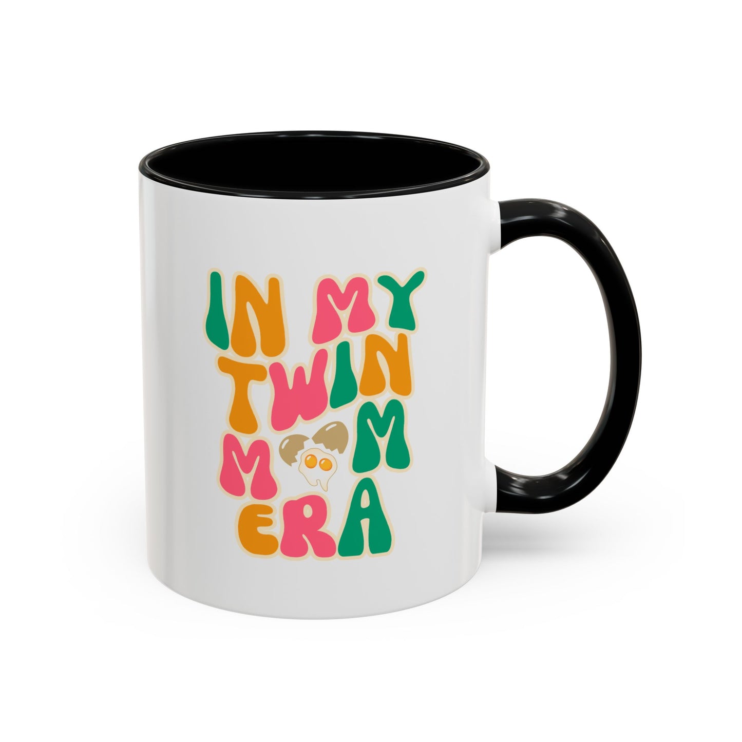 In My Twin Mom Era with Logo Coffee Mug (11, 15oz)