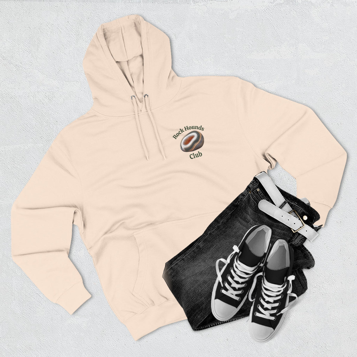 This Is My Rock Hunting Hoodie Fleece Hoodie, Michigan Rock Hounds, Rock Hunters, yooperlite, agate, petoskey stone, pudding stone, Leland blue, amethyst, club