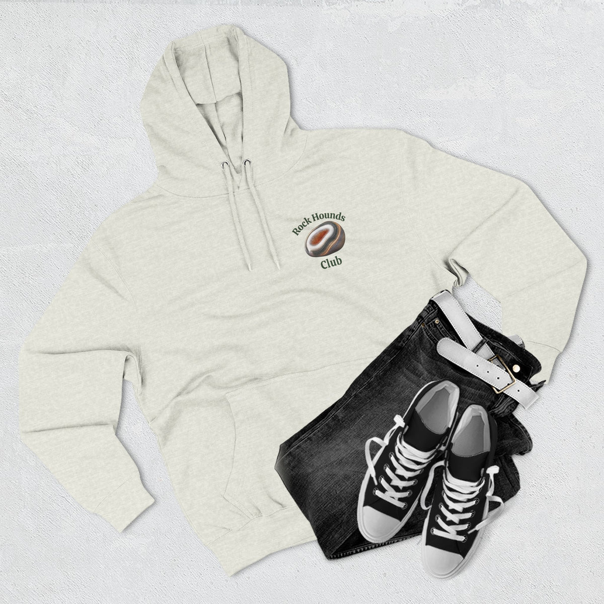 This Is My Rock Hunting Hoodie Fleece Hoodie, Michigan Rock Hounds, Rock Hunters, yooperlite, agate, petoskey stone, pudding stone, Leland blue, amethyst, club
