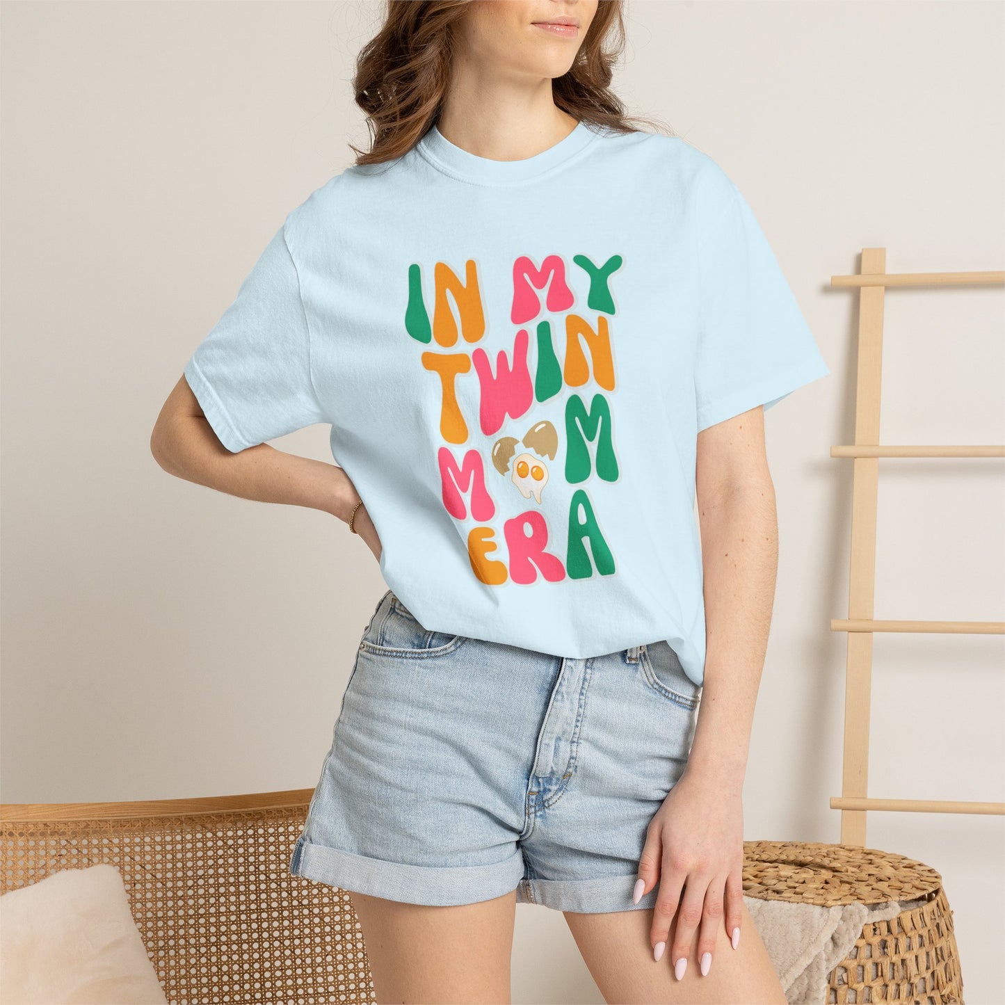 In My Twin Mom Era T-shirt for Twin Moms
