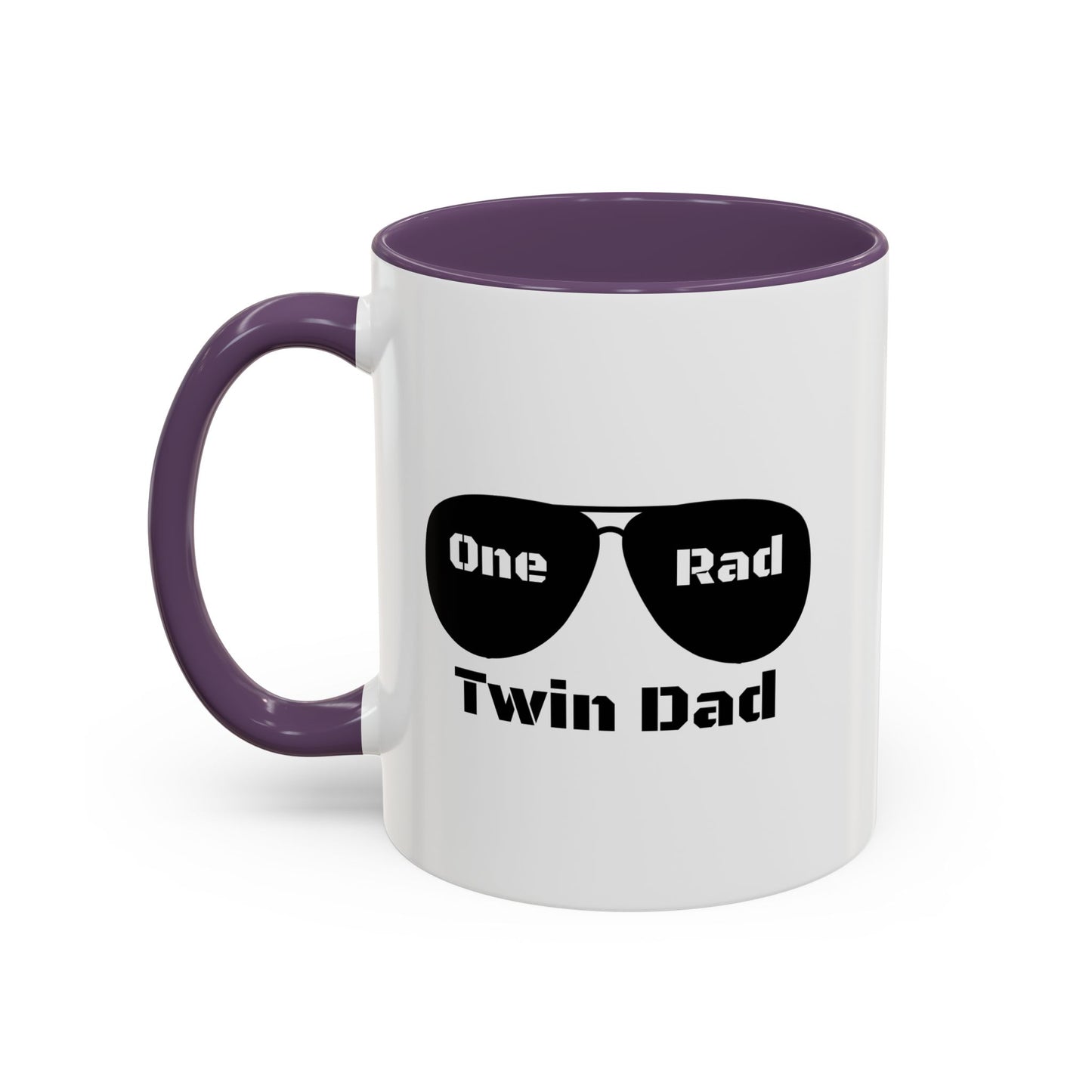 One Rad Twin Dad Coffee Mug