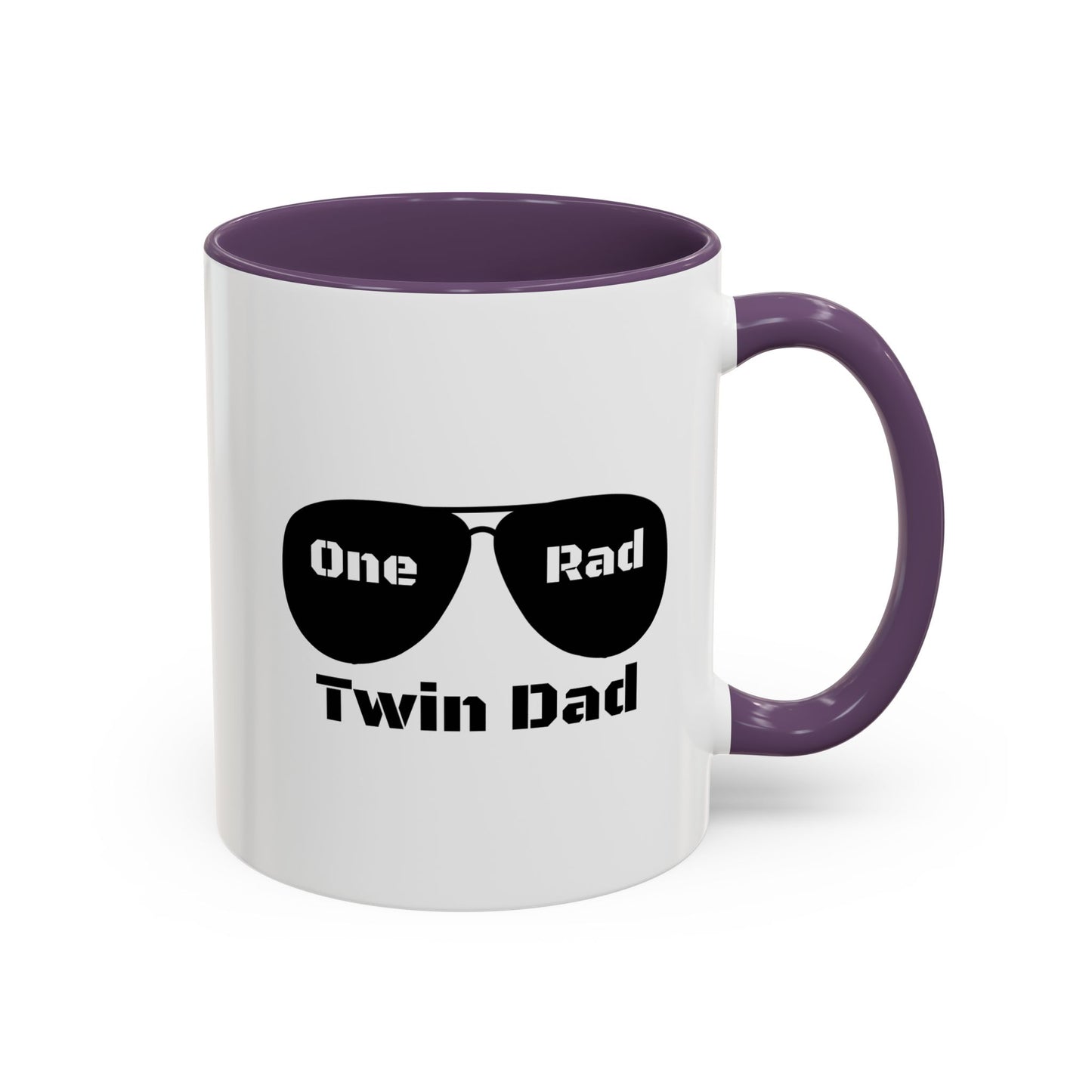One Rad Twin Dad Coffee Mug
