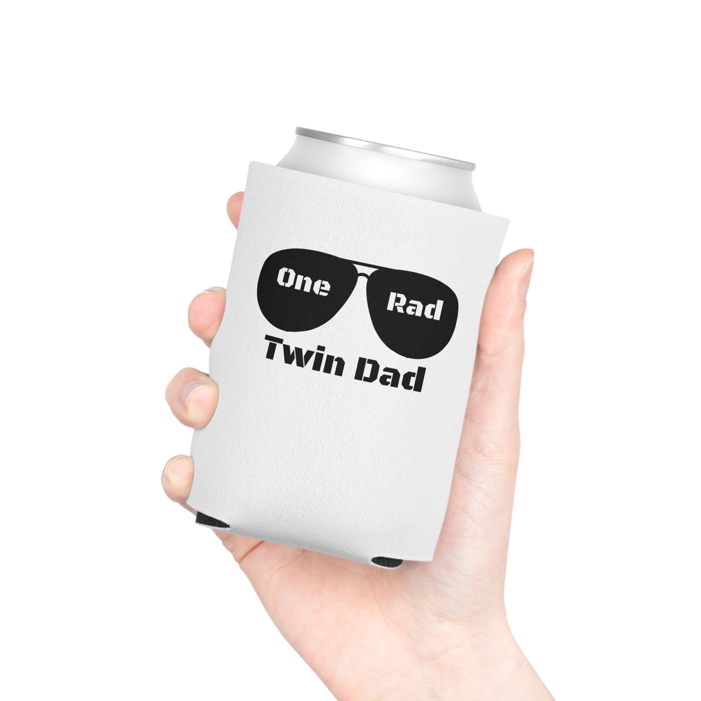 One Rad Twin Dad Can Cooler