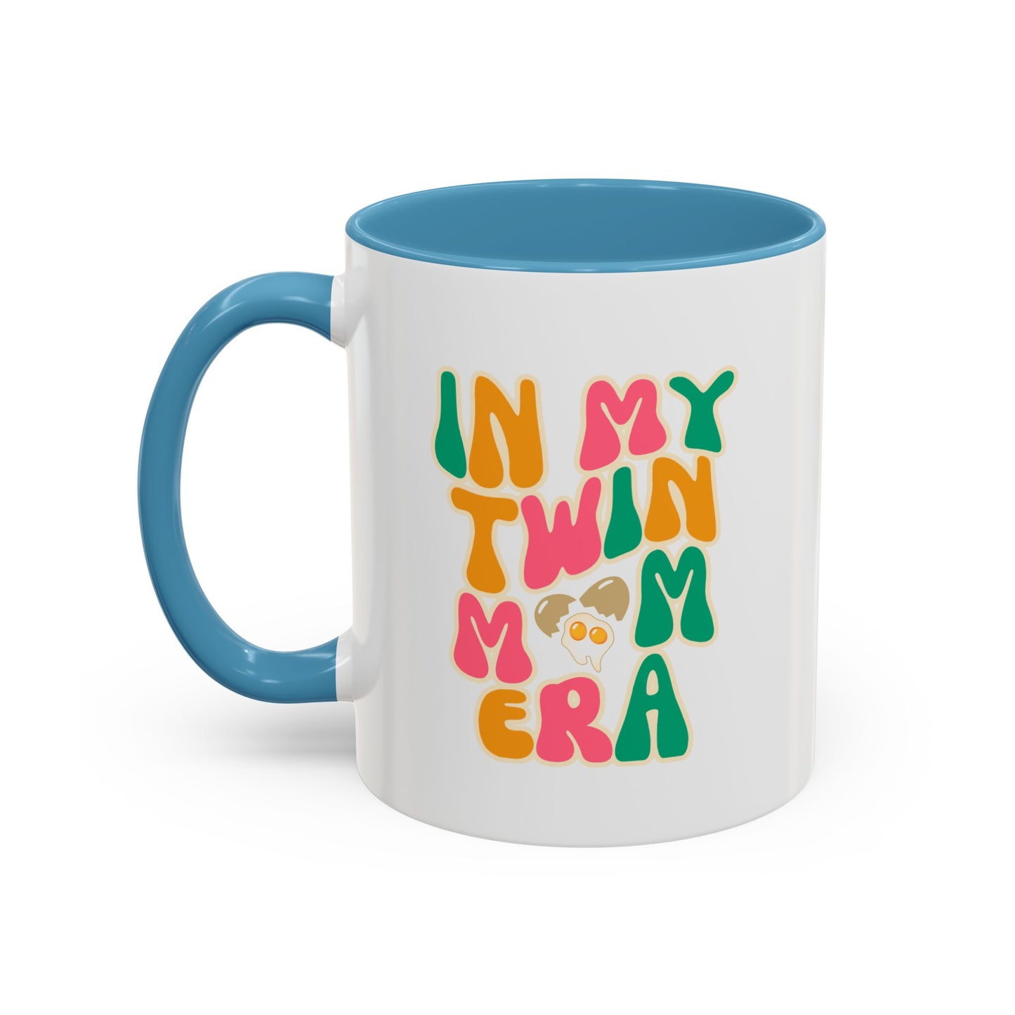 In My Twin Mom Era with Logo Coffee Mug (11, 15oz)