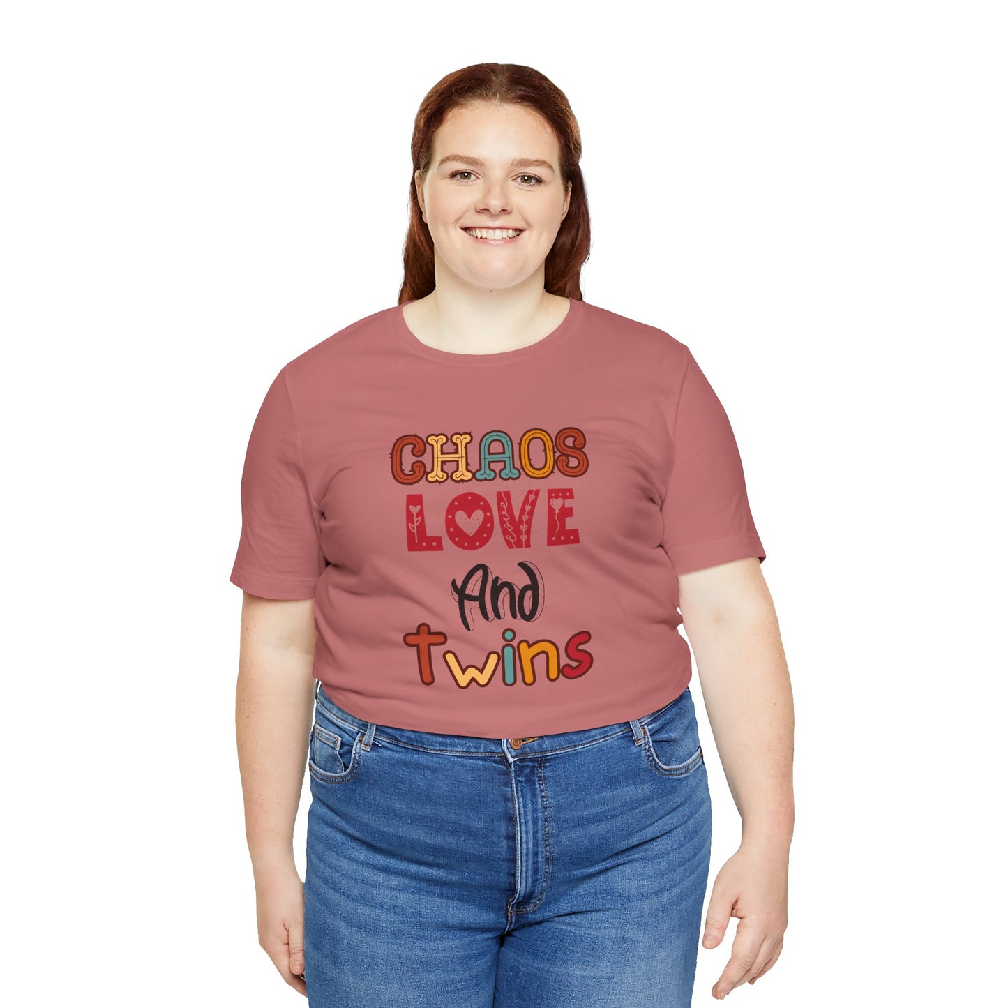 Chaos Love And Twins Tee For Twin Moms