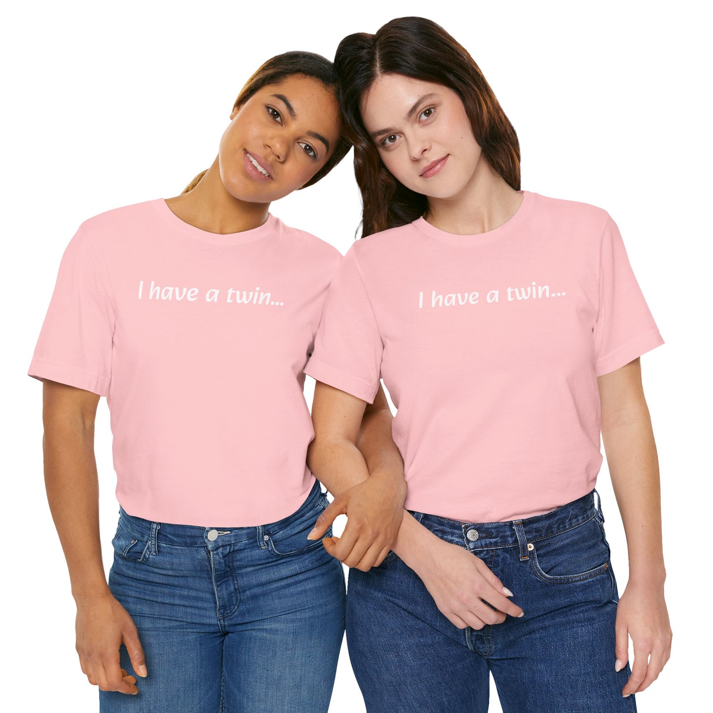 "I have a twin..." Jersey Short Sleeve Tee