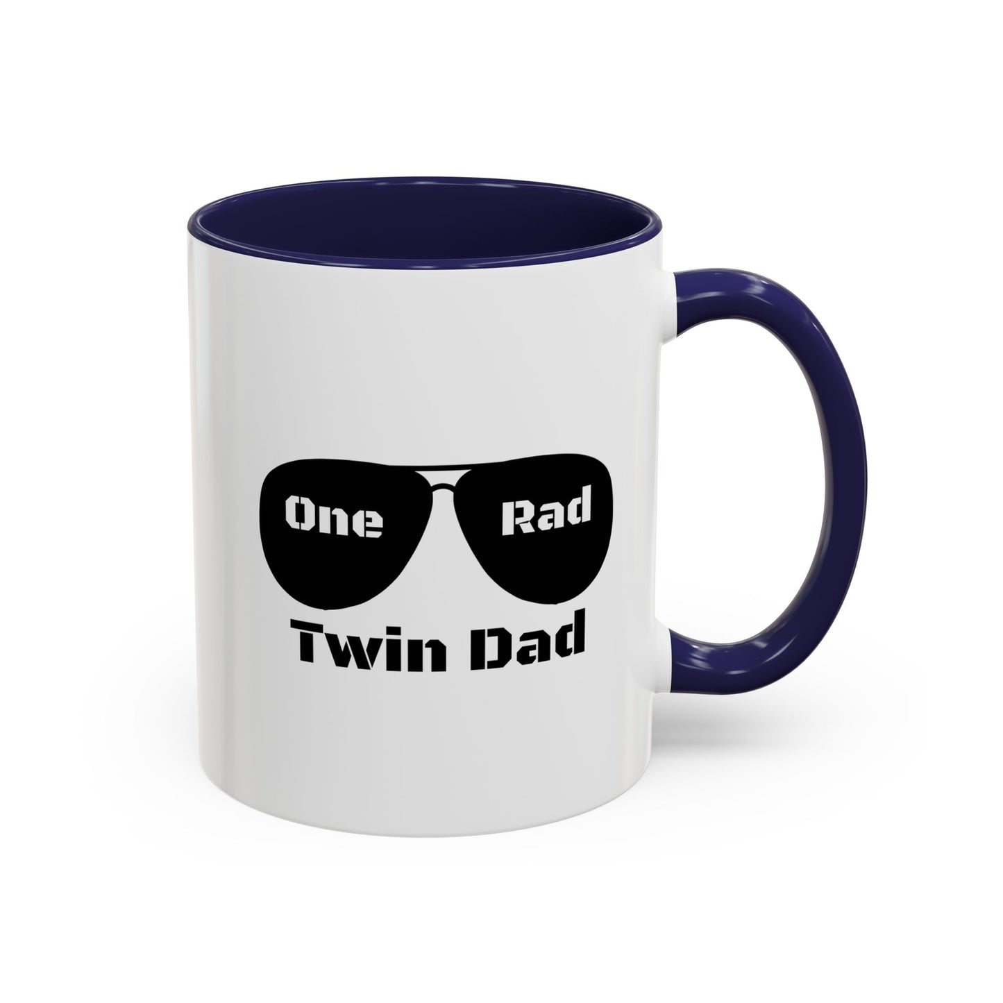 One Rad Twin Dad Coffee Mug