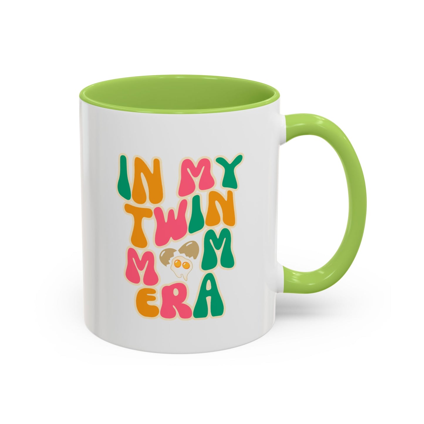 In My Twin Mom Era with Logo Coffee Mug (11, 15oz)