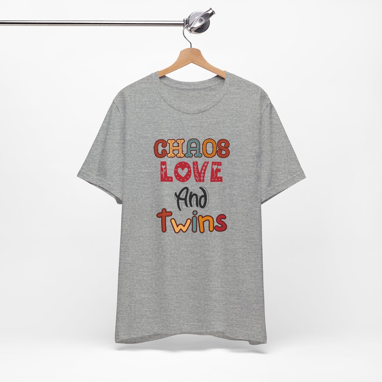 Chaos Love And Twins Tee For Twin Moms