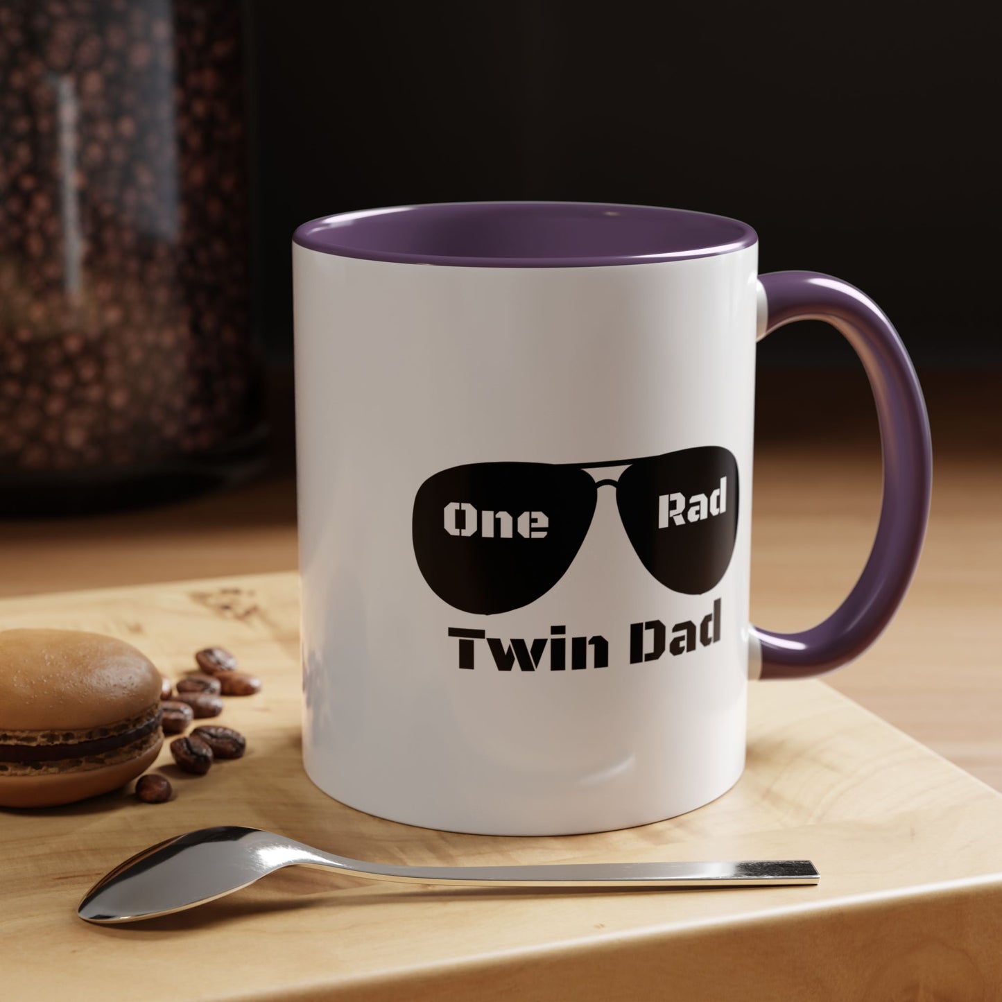 One Rad Twin Dad Coffee Mug