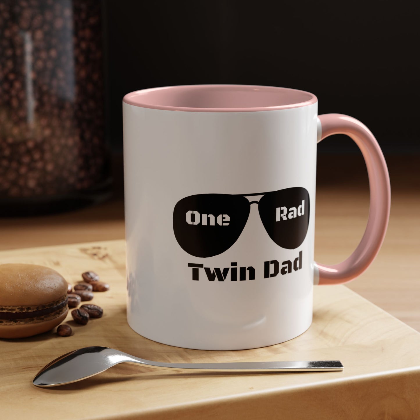 One Rad Twin Dad Coffee Mug