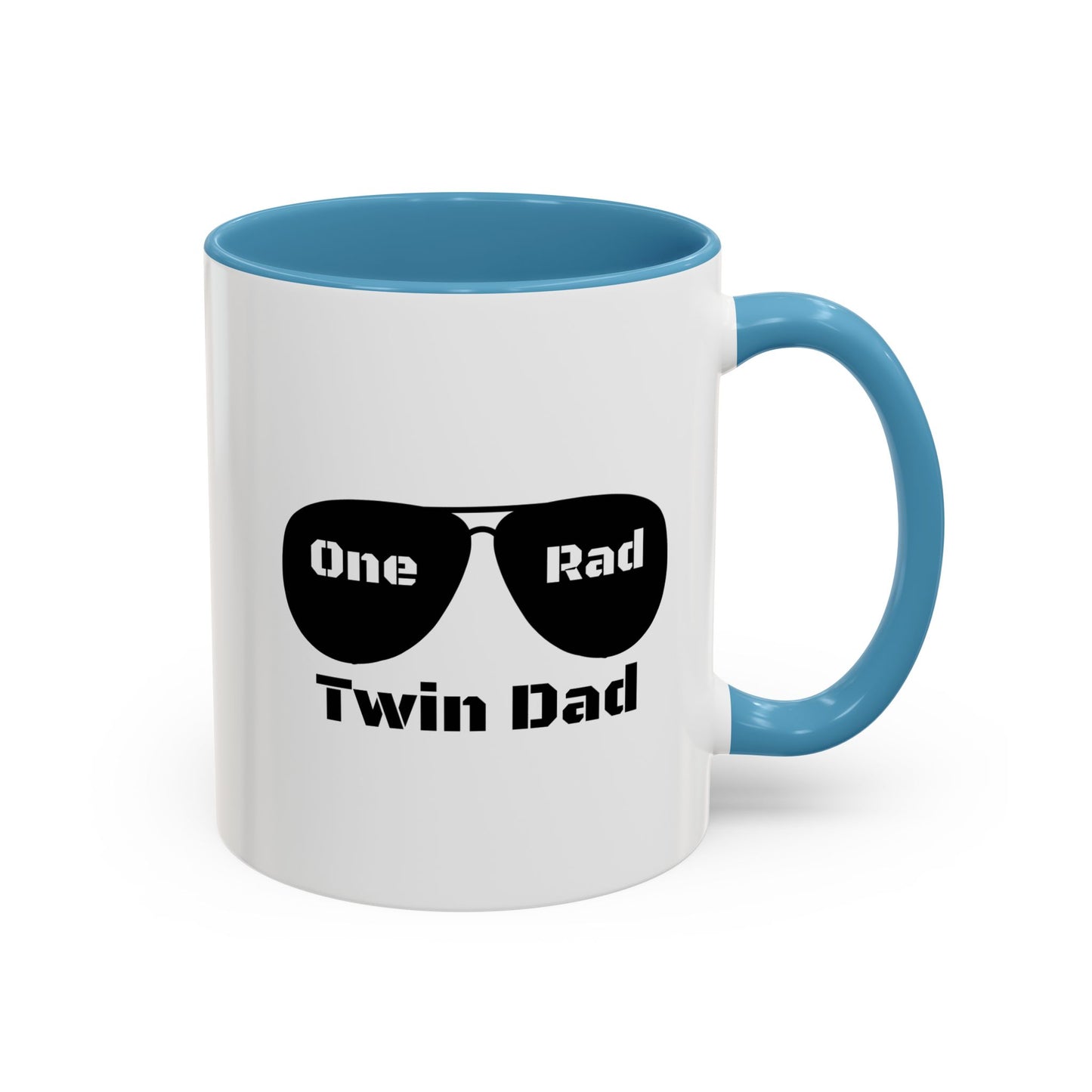 One Rad Twin Dad Coffee Mug