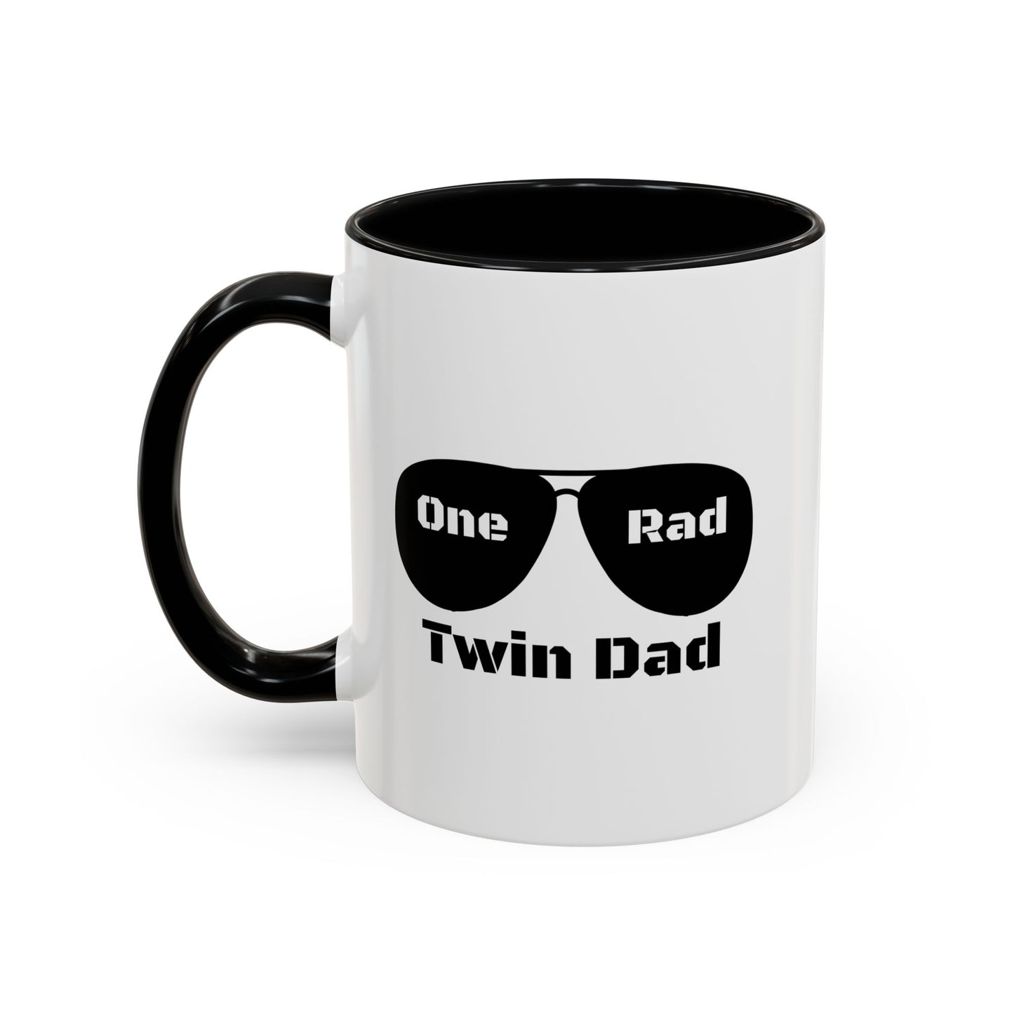 One Rad Twin Dad Coffee Mug