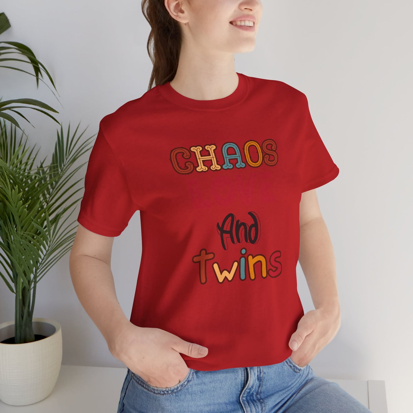Chaos Love And Twins Tee For Twin Moms