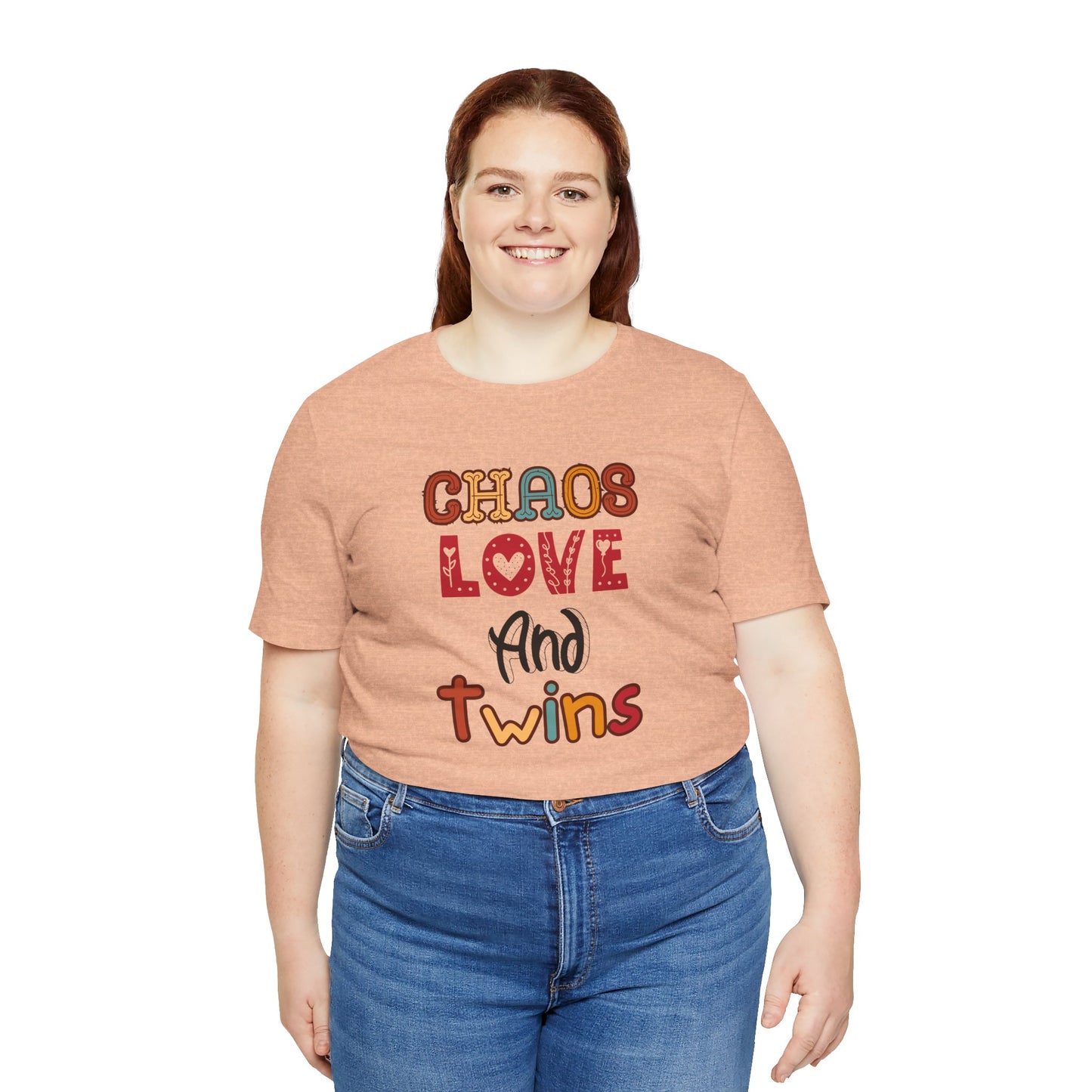 Chaos Love And Twins Tee For Twin Moms