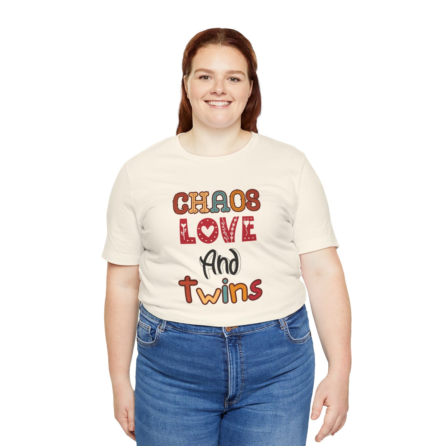 Chaos Love And Twins Tee For Twin Moms