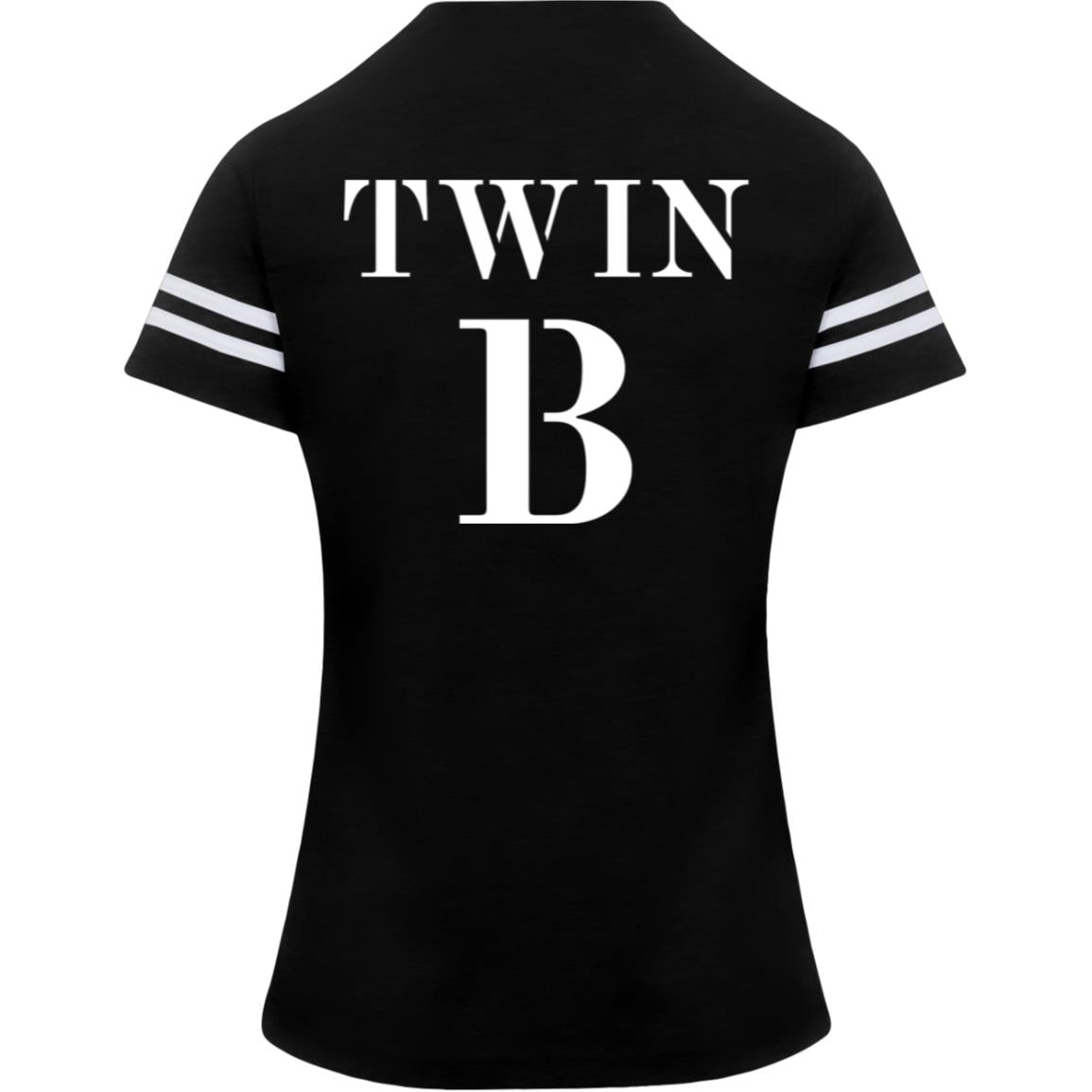 TWIN B Womens Football Tee